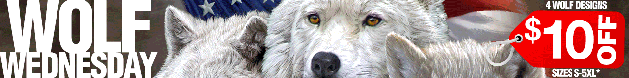 $10 OFF WOLF WEDNESDAY