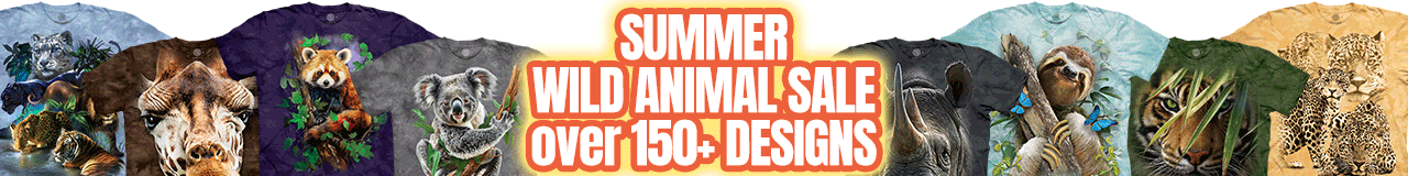 $7 OFF* Summer Wild Animal Sale - SAVE on 150+ designs 