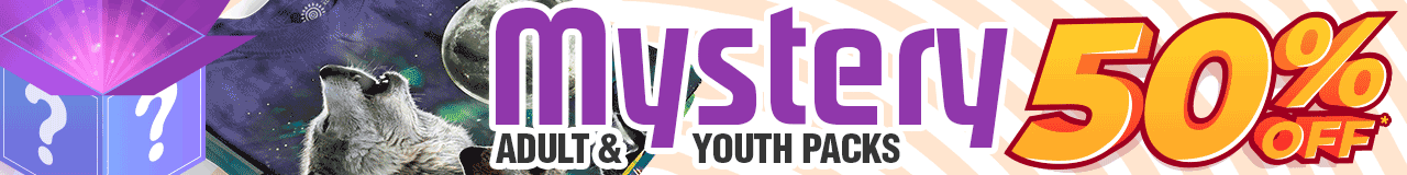 50% OFF* Mystery Adult 3 Pack Youth 5 Pack