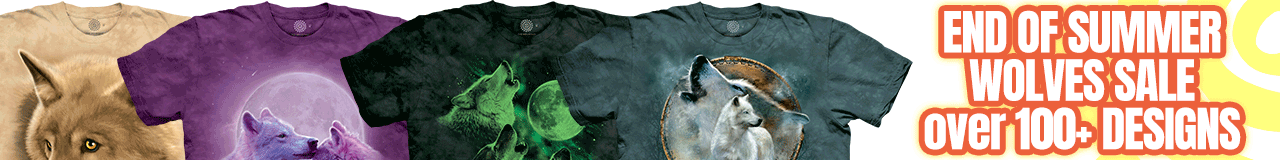 End of Summer Wolves $10 OFF over 100+ styles in-stock now!