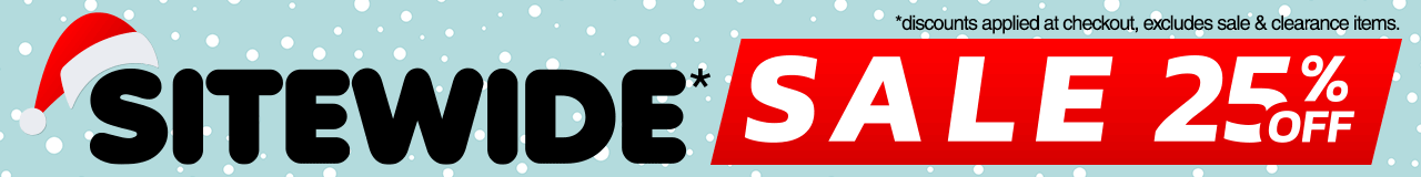 25% OFF SITEWIDE SALE