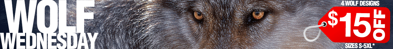 Wolf Wednesday $20 Tees