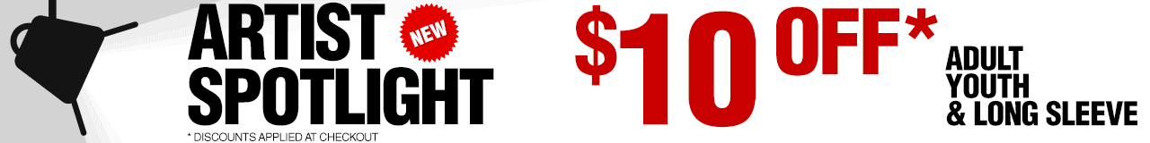 $10 OFF Ed Beard Artist Spotlight