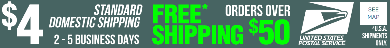 $4/$8 Fast Shipping & FREE Shipping over $50
