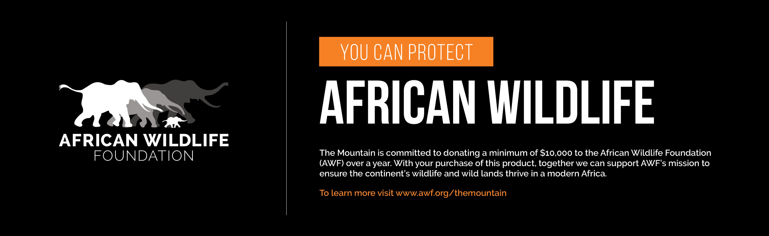 African Wildlife Foundation | The Mountain