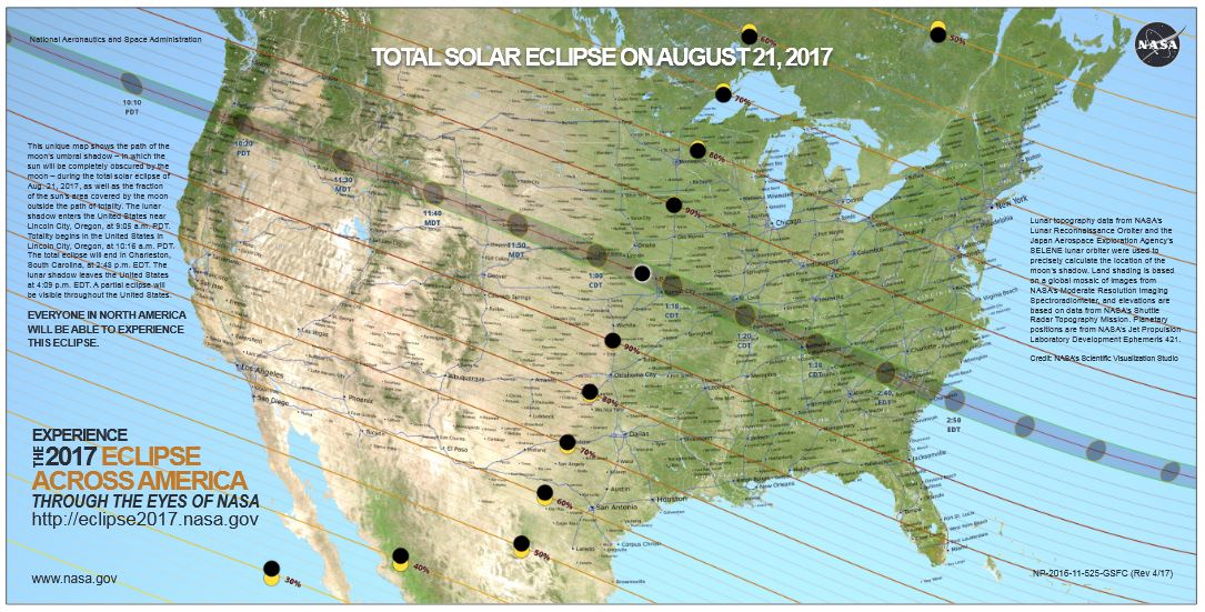 NASA Totality Map