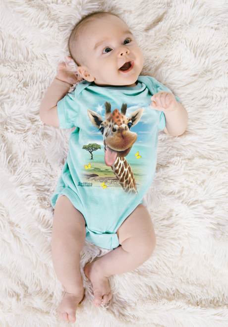 Giraffe Baby Bodysuit